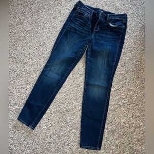 A.n.a. jegging/skinny fit dark jeans 30/10